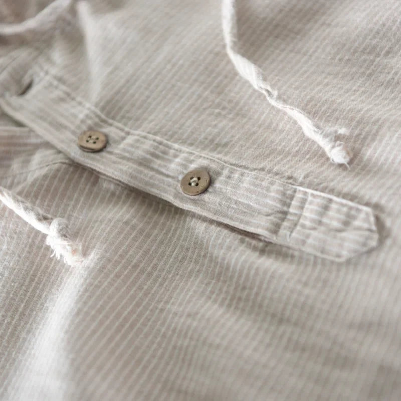 CASA LINEN HOODIE