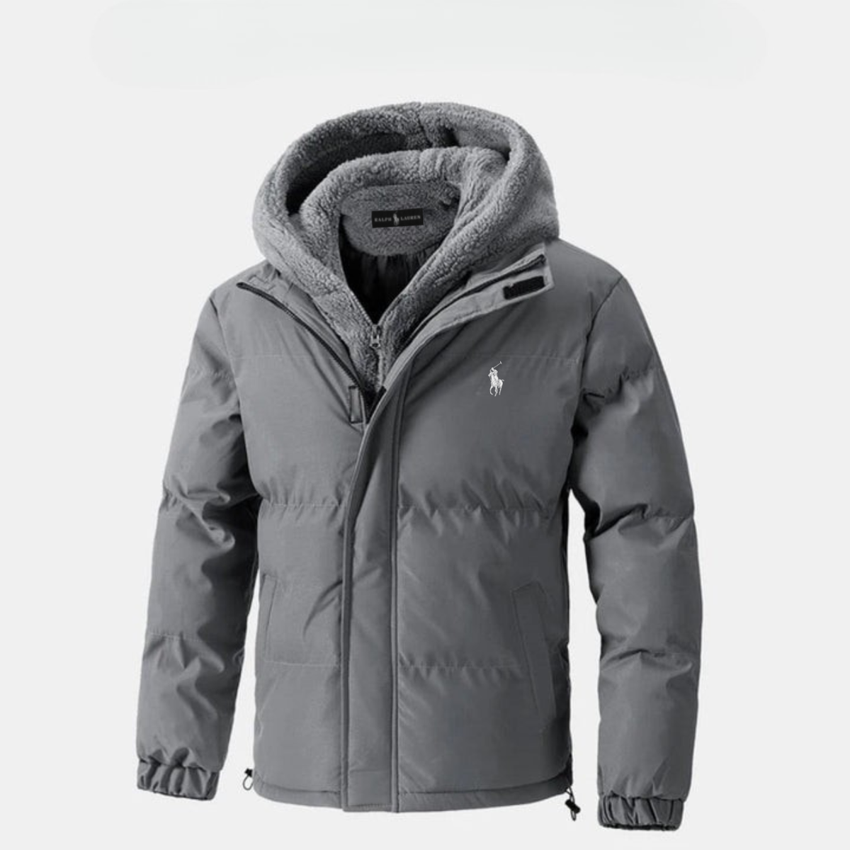 L.R Padded Winter Jacket with Fleece Hood || CLEARANCE SALE