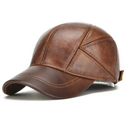 Verano Leather Vintage Cap