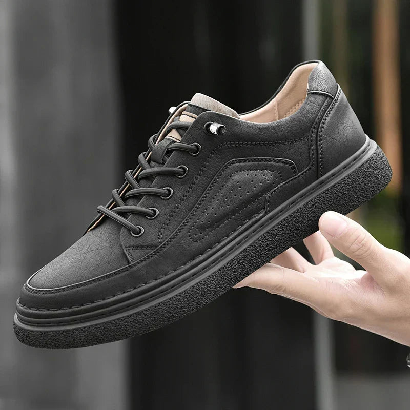 Hendrix Genuine Leather Sneakers