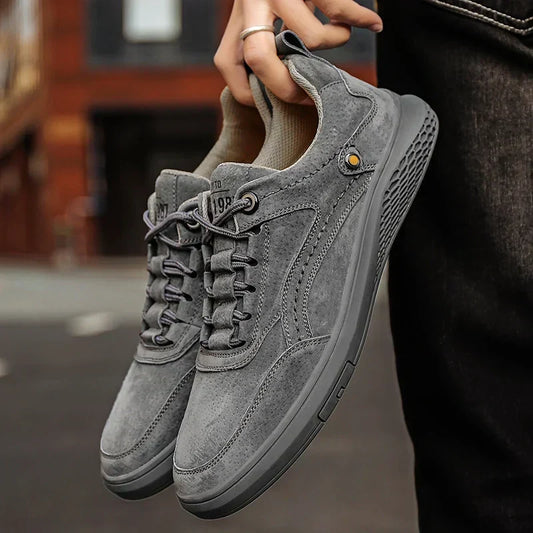 Valentio Genuine Suede Leather Sneaker