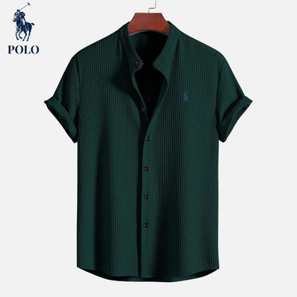 L.R Polo Hampton Collar Shirt
