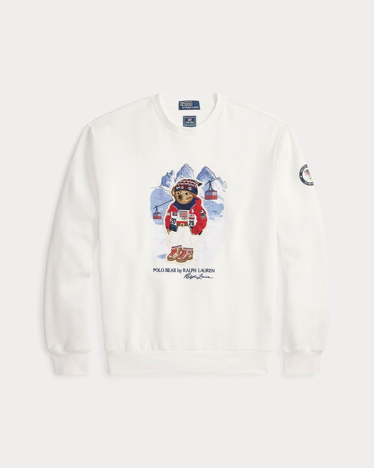 L.R Team USA Polo Bear Sweatshirt