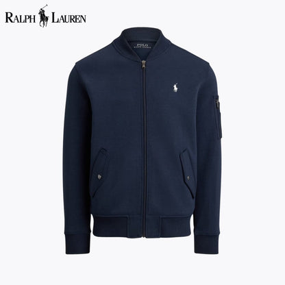 L.R Double-Knit Bomber Jacket