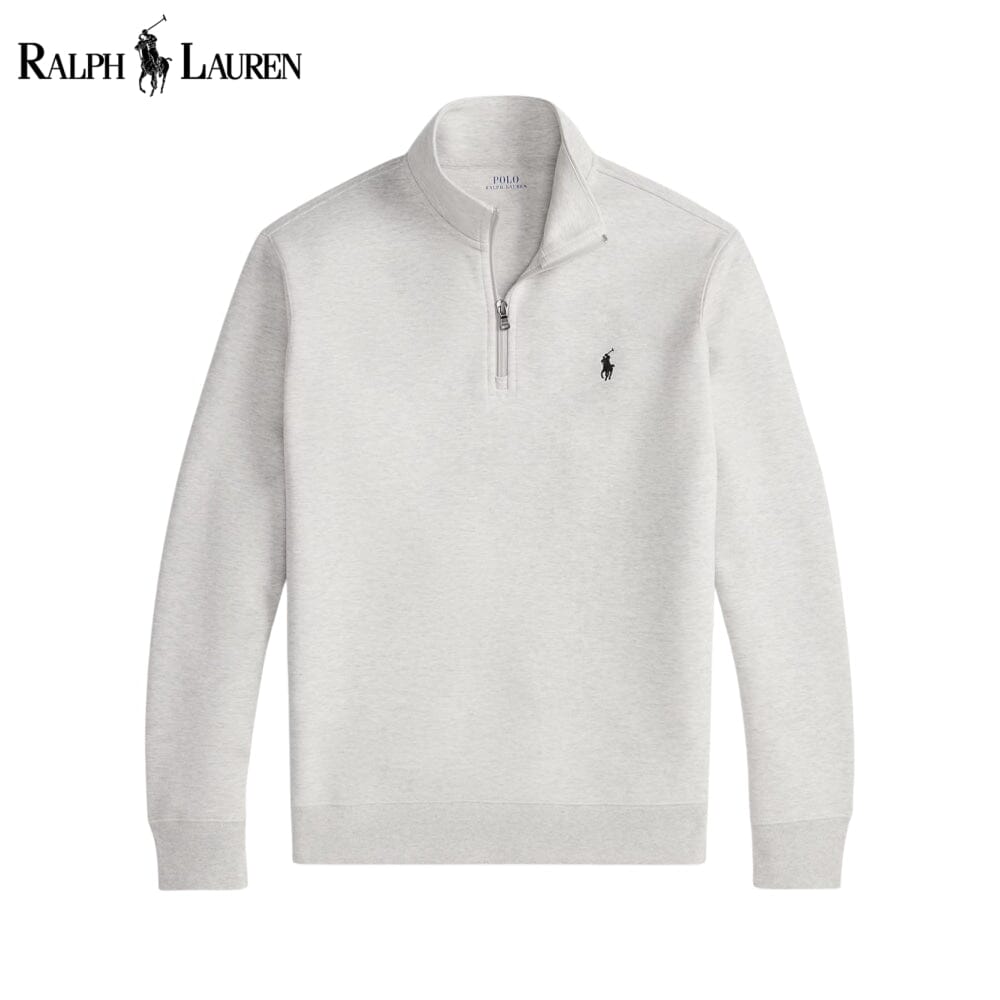 L.R Double-Knit Mockneck Pullover