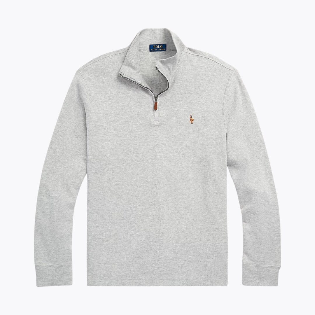 L.R Estate-Rib Quarter-Zip Pullover