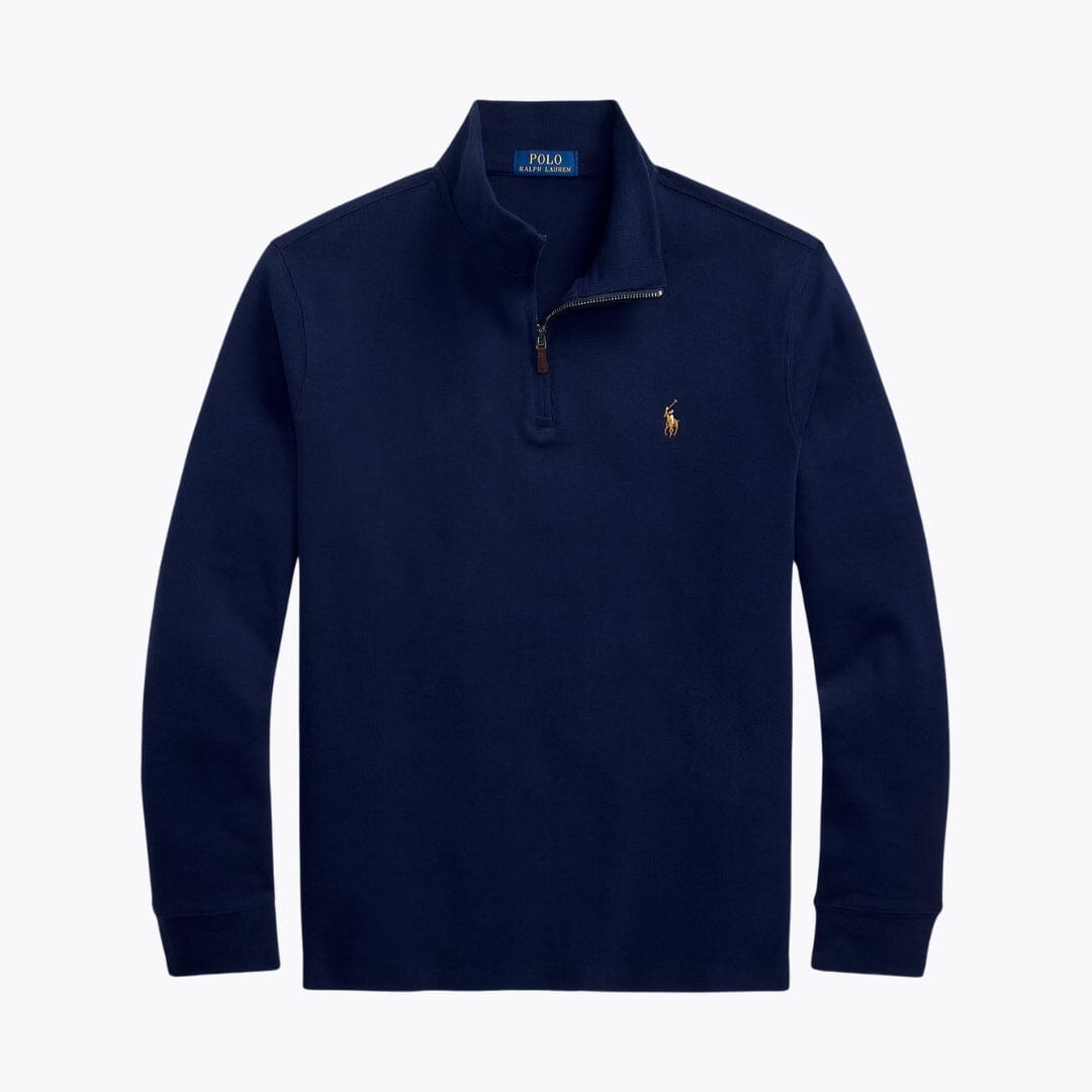L.R Estate-Rib Quarter-Zip Pullover