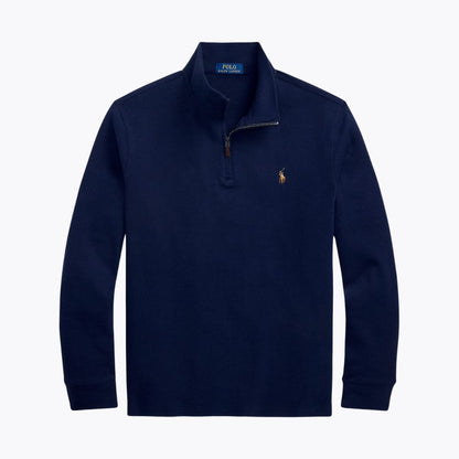 L.R Estate-Rib Quarter-Zip Pullover