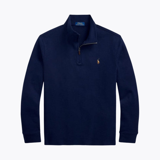 L.R Estate-Rib Quarter-Zip Pullover