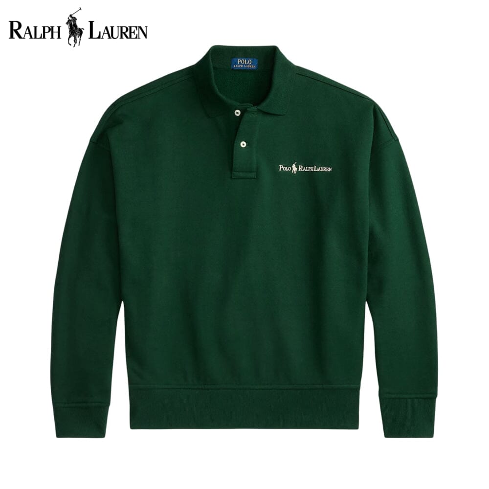 L.R Logo Collared Sweatshirt