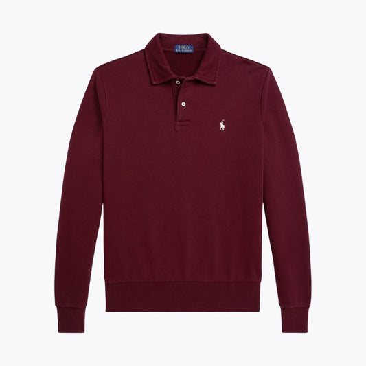 L.R Loopback Fleece Collared Sweatshirt