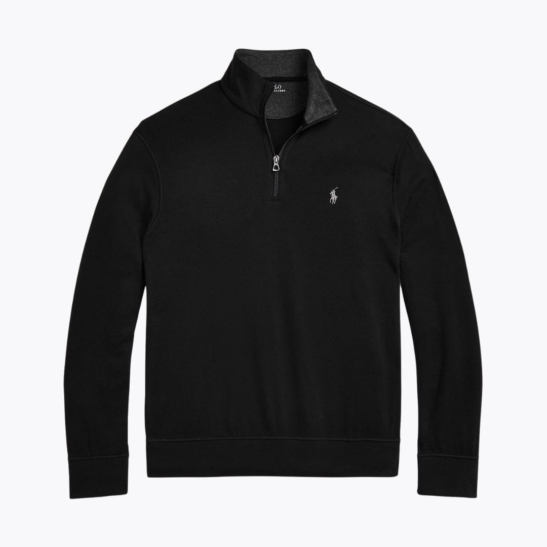 L.R Luxury Jersey Quarter-Zip Pullover
