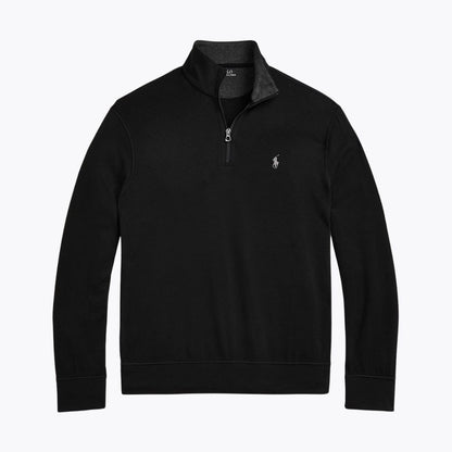 L.R Luxury Jersey Quarter-Zip Pullover