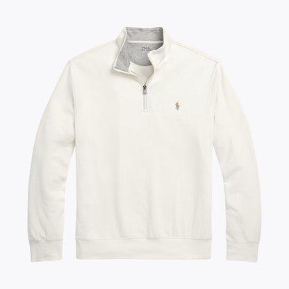 L.R Luxury Jersey Quarter-Zip Pullover