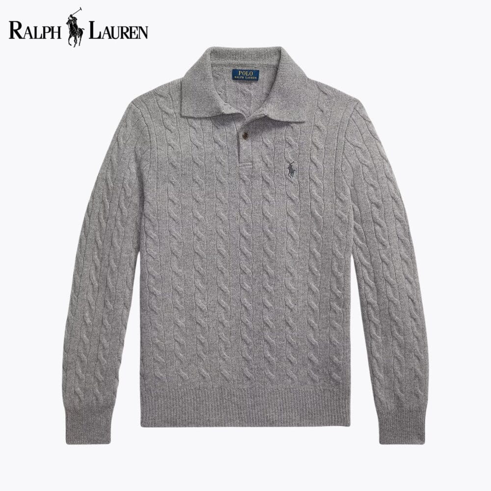 L.R Wool–Cashmere Cable-Knit Jumper