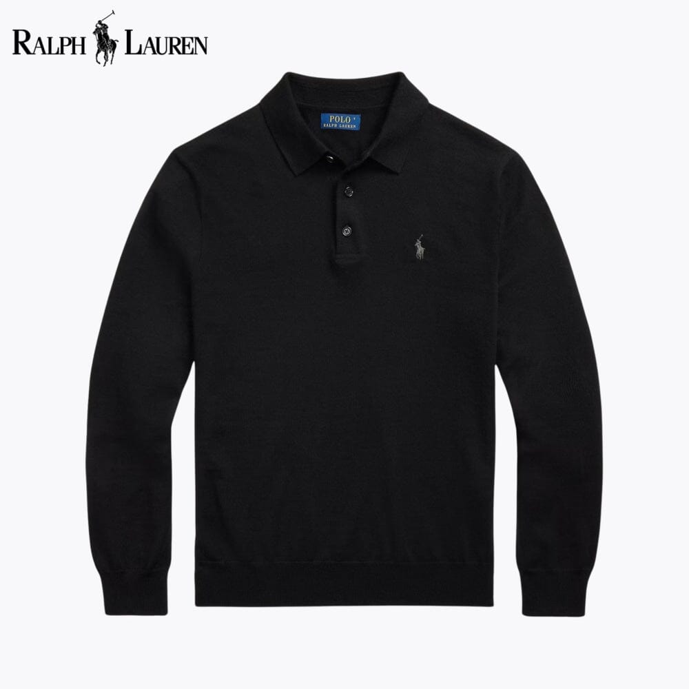 L.R Wool Polo-Collar Jumper