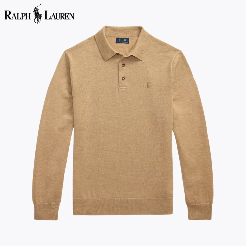 L.R Wool Polo-Collar Jumper